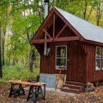 Guest cabin in fall