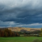 Valley view after the storm