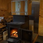 Amish oven on wood stove